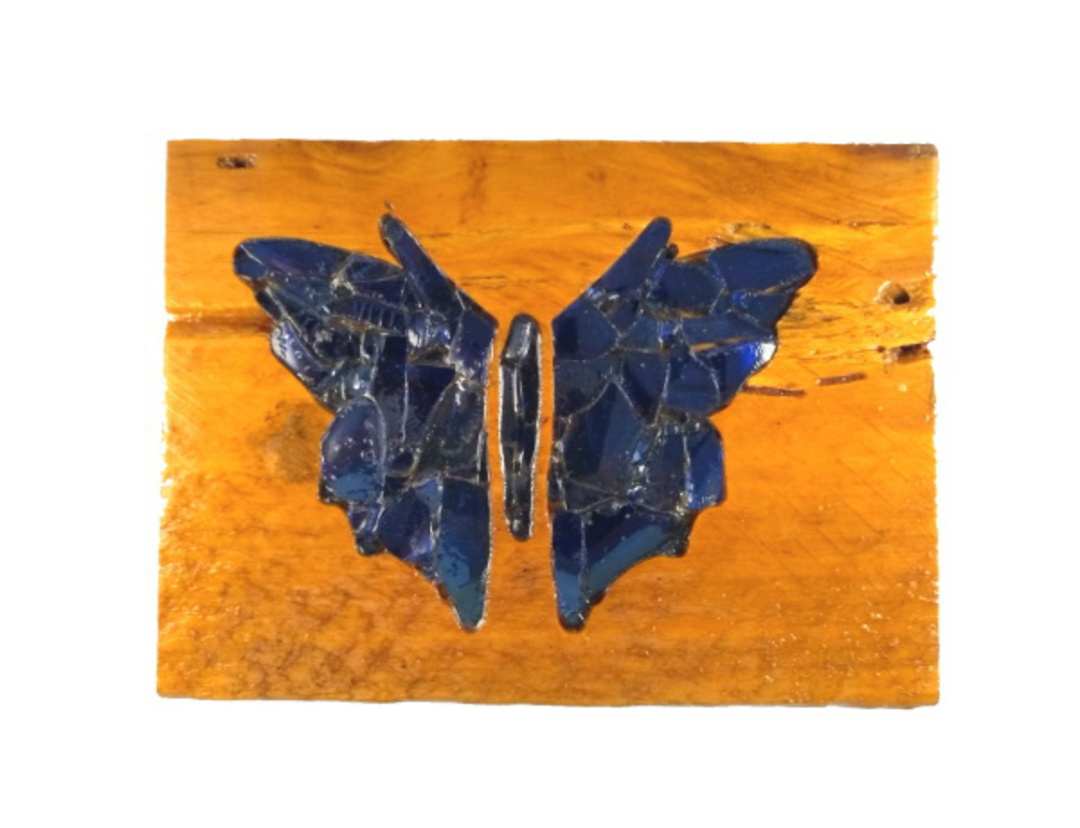 Macrocarpa Blue Butterfly image 0